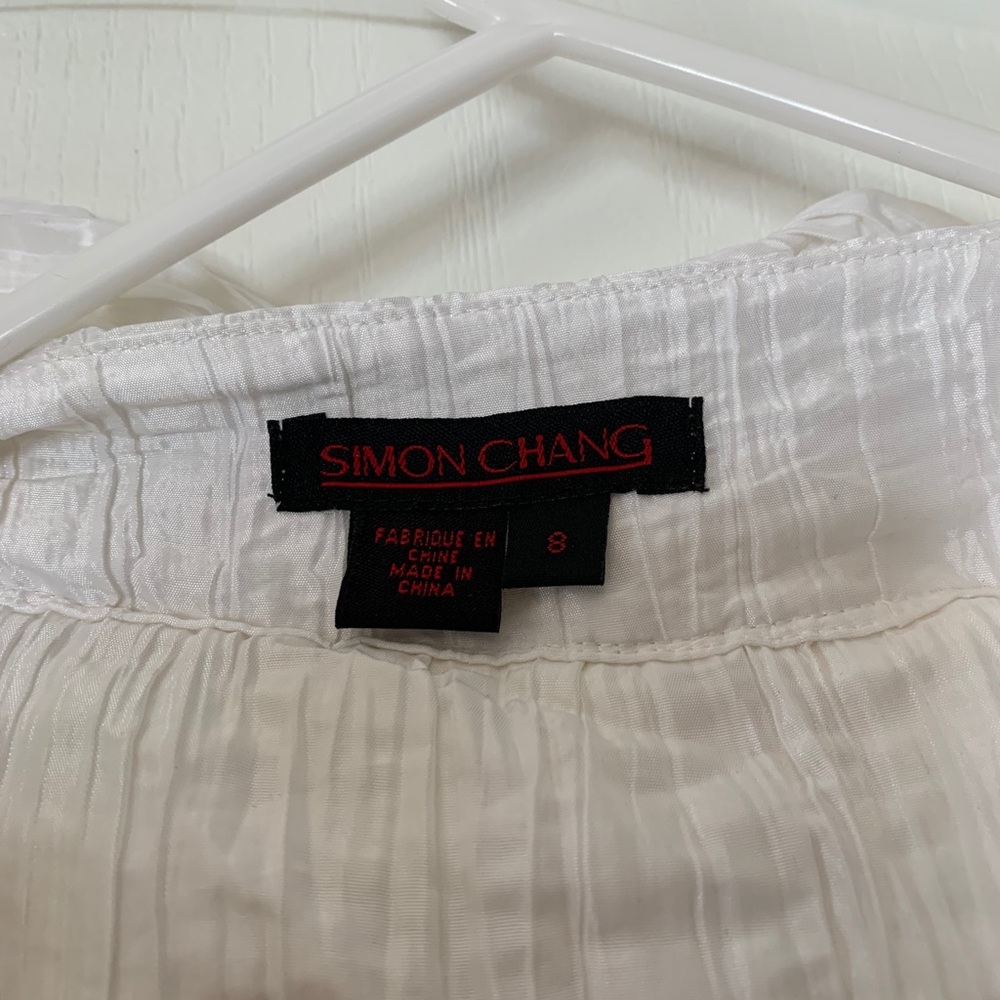 Simon Chang sz 8 blouse
